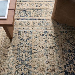 Jaipur Living Patterned Silence Kaia PSE06 Blue / Gray Area Rug Detail Image