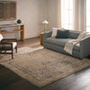 Jaipur Living Patterned Silence Kaia PSE06 Blue / Gray Area Rug Room Scene 2