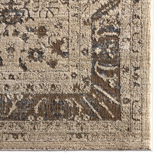 Jaipur Living Patterned Silence Noelle PSE07 Gray Area Rug Corner
