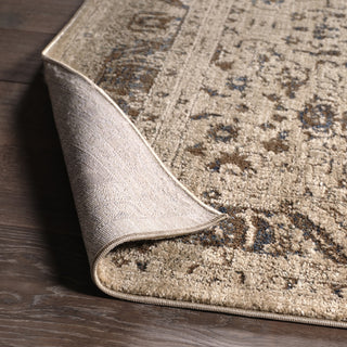 Jaipur Living Patterned Silence Noelle PSE07 Gray Area Rug Backing