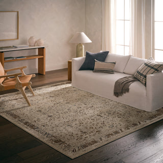 Jaipur Living Patterned Silence Noelle PSE07 Gray Area Rug Room Scene 2