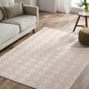 Jaipur Living Petros Barnett PTR05 Cream Area Rug Lifestyle Image Feature