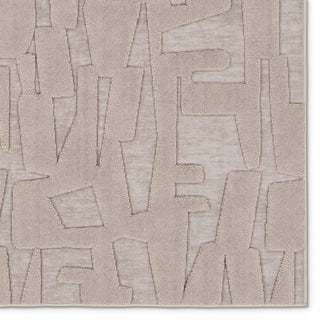 Jaipur Living Petros Corsen PTR07 Gray/ Area Rug Detail Image