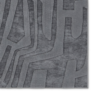Jaipur Living Petros Cade PTR09 Gray/ Area Rug Detail Image