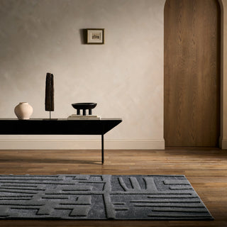 Jaipur Living Petros Cade PTR09 Gray/ Area Rug Lifestyle Image