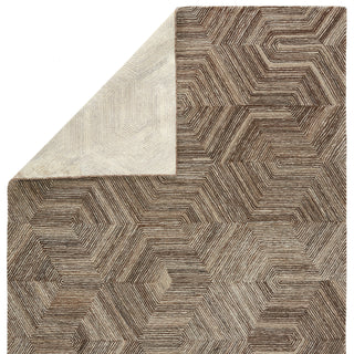 Jaipur Living Pathways by Verde Home Rome PVH05 Brown/Light Gray Area Rug Backing Image