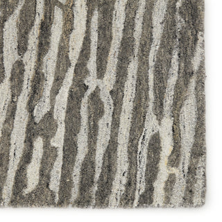 Jaipur Living Pathways by Verde Home Stockholm PVH10 Light Gray/Ivory Area Rug Detail Image