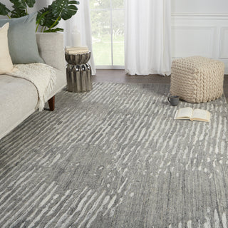 Jaipur Living Pathways by Verde Home Stockholm PVH10 Light Gray/Ivory Area Rug Lifestyle Image