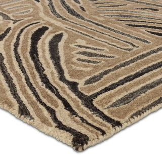 Jaipur Living Pathways Kathmandu PVH13 Tan/Black Area Rug by Verde Home Corner Image
