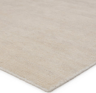 Jaipur Living Rebecca Limon RBC04 Cream/Light Taupe Area Rug Corner Image