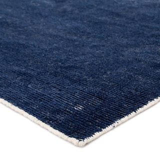 Jaipur Living Rebecca Limon RBC06 Blue/White Area Rug Corner Image