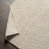 Jaipur Living Rebecca Taya RBC15 White Area Rug Backing