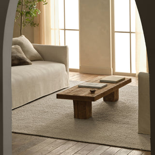Jaipur Living Rebecca Taya RBC15 White Area Rug Room Scene Feature