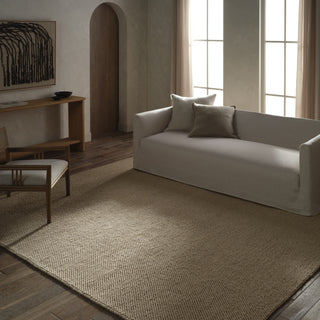 Jaipur Living Rebecca Taya RBC16 Tan Area Rug Lifestyle Image Feature