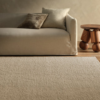 Jaipur Living Rebecca Taya RBC16 Tan Area Rug Room Scene 2