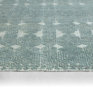 Jaipur Living Reign Abelle REI12 Teal/Light Gray Area Rug Backing Image