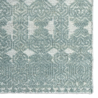 Jaipur Living Reign Abelle REI12 Teal/Light Gray Area Rug Detail Image