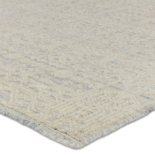 Jaipur Living Reign Ria REI15 Cream/Blue Area Rug Corner Image
