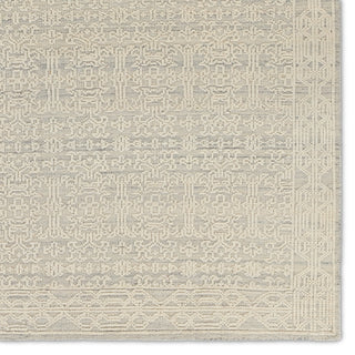 Jaipur Living Reign Ria REI15 Cream/Blue Area Rug Detail Image