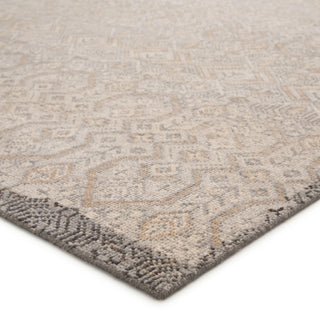 Jaipur Living Revolution Prospect REL10 Gray/Gold Area Rug Corner Image
