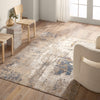 Jaipur Living Requiem Constanze REQ01 Silver/Navy Area Rug Featured