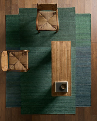 Jaipur Living Refined Layers Cosimo RFL05 Green Area Rug Lifestyle Image