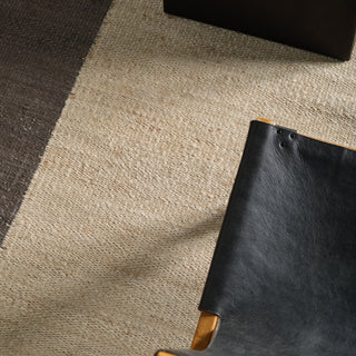 Jaipur Living Refined Layers Vaelin RFL06 Tan / Beige/Brown Area Rug Detail Image