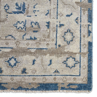 Jaipur Living Rhapsody Cadenza RHA01 Beige/Dark Blue Area Rug Detail Image