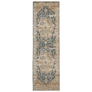 Jaipur Living Rhapsody Cadenza RHA01 Beige/Dark Blue Area Rug Main Image