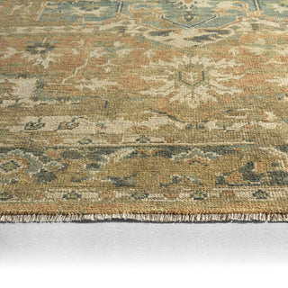 Jaipur Living Rhapsody Cadenza RHA02 Orange/Blue Area Rug Backing Image
