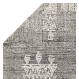 Jaipur Living Rize Torsby RIZ01 Black/Ivory Area Rug Backing Image