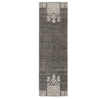 Jaipur Living Rize Torsby RIZ01 Black/Ivory Area Rug Runner Image