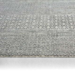 Jaipur Living Rize Neema RIZ02 Ivory/Dark Gray Area Rug Backing Image