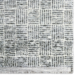 Jaipur Living Rize Mugler RIZ05 Ivory/Black Area Rug Detail Image