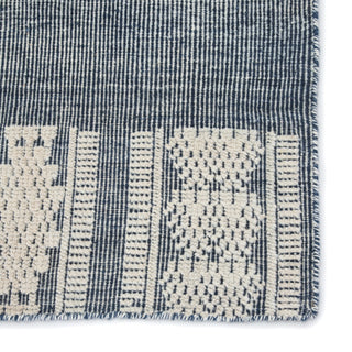 Jaipur Living Rize Torsby RIZ07 Blue/Ivory Area Rug Detail Image