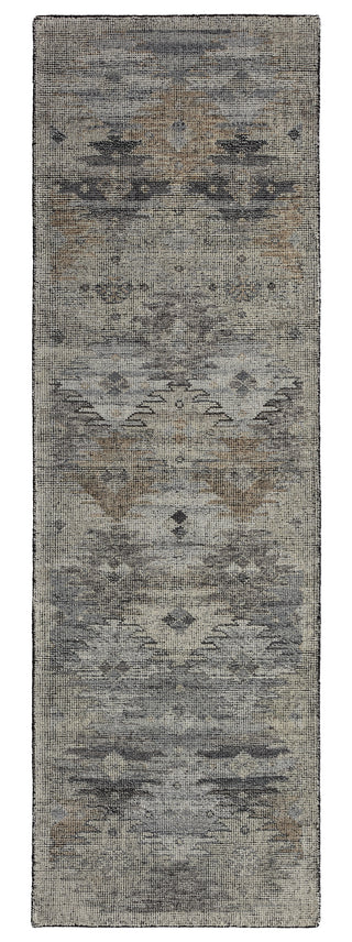 Jaipur Living Rize Nakoda RIZ08 Black/White Area Rug Runner Image