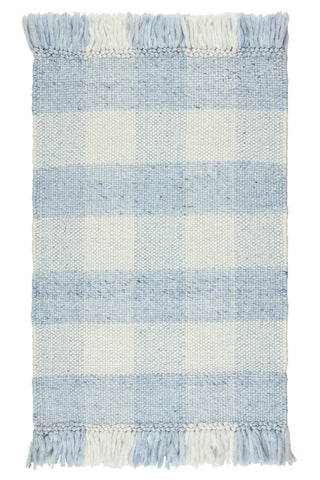 Jaipur Living Respite Truce RSP01 Light Blue/Ivory Area Rug Runner Image