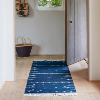 Jaipur Living Revelry Calli RVR02 Blue/White Area Rug Backing Image