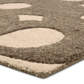 Jaipur Living Reyner Rani RYN01 Brown Area Rug Corner Image