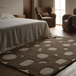 Jaipur Living Reyner Rani RYN01 Brown Area Rug Lifestyle Image Feature