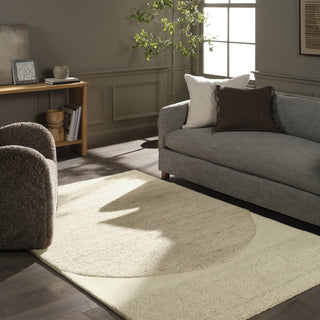 Jaipur Living Reyner Haryana RYN03 Tan/White Area Rug Lifestyle Image 2