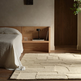 Jaipur Living Reyner Pali RYN04 Tan/White Area Rug Room Scene 3