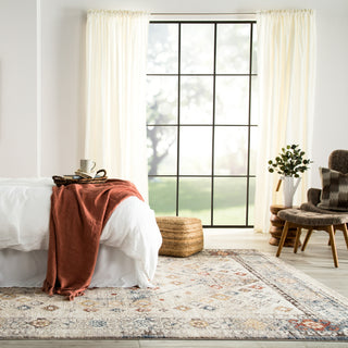Jaipur Living Saba SAA02 Pouf Lifestyle Image Feature