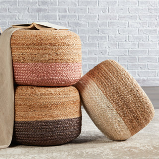 Jaipur Living Saba SAA09 Pouf Lifestyle Image Feature