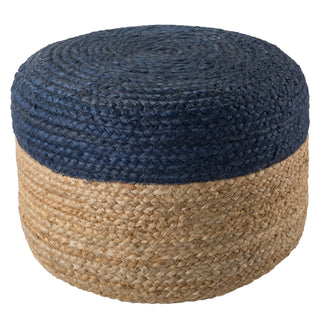 Jaipur Living Saba SAA10 Pouf Corner Image