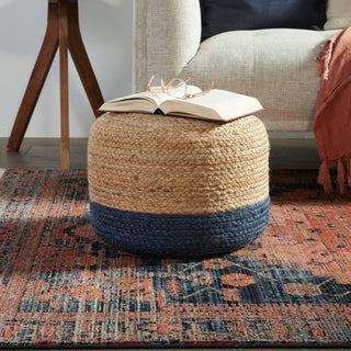Jaipur Living Saba SAA10 Pouf Detail Image