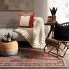 Jaipur Living Saba SAA11 Pouf Lifestyle Image Feature