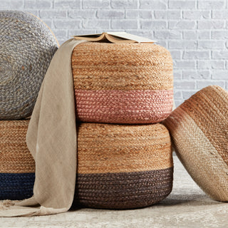 Jaipur Living Saba SAA12 Pouf Lifestyle Image Feature