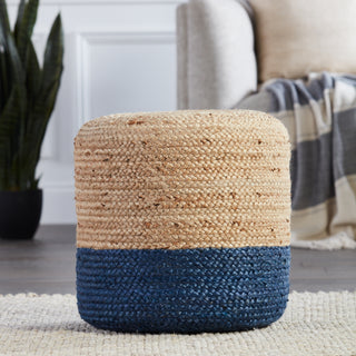 Jaipur Living Saba SAA18 Pouf Corner Image