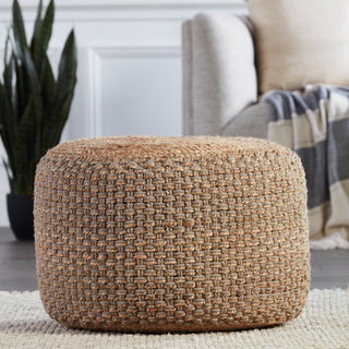 Jaipur Living Saba SAA20 Pouf Corner Image